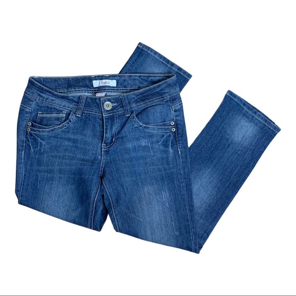 Candies Women's Straight Leg Jeans Sz. 7 (Juniors) - Picture 2 of 6